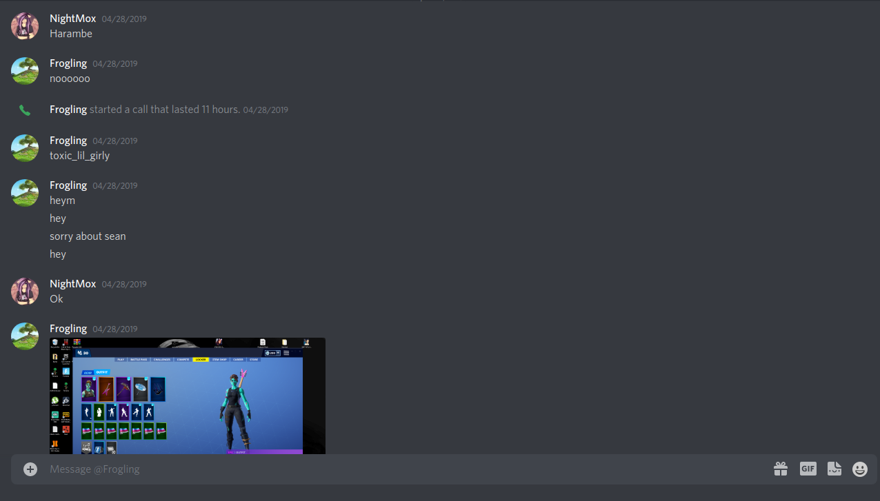 Discord screenshot