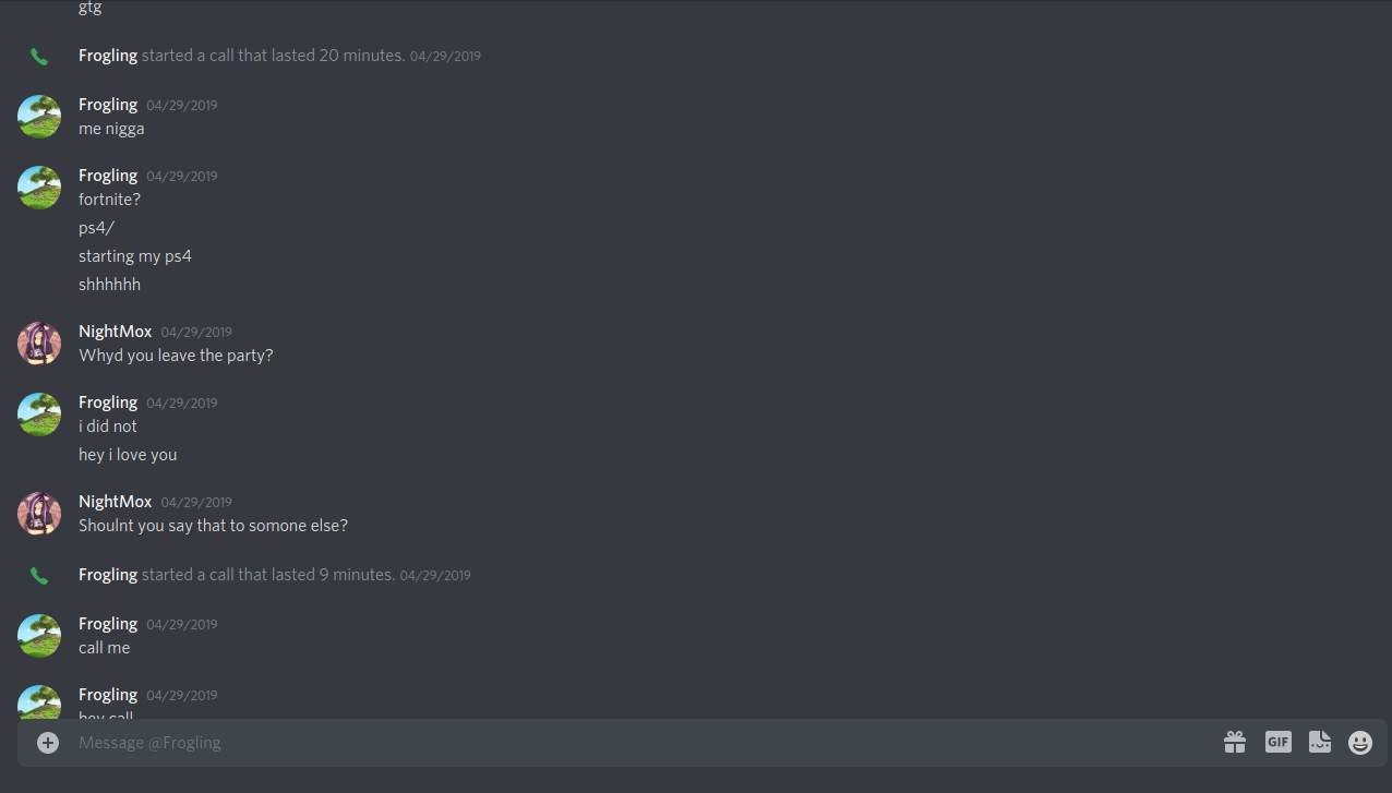 Discord screenshot