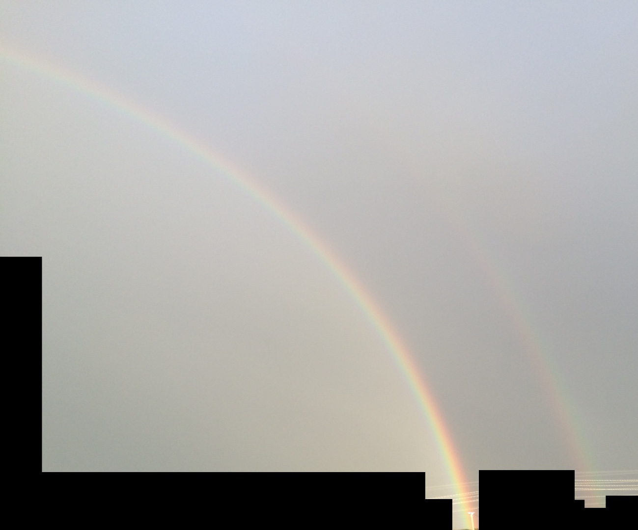 Double rainbow