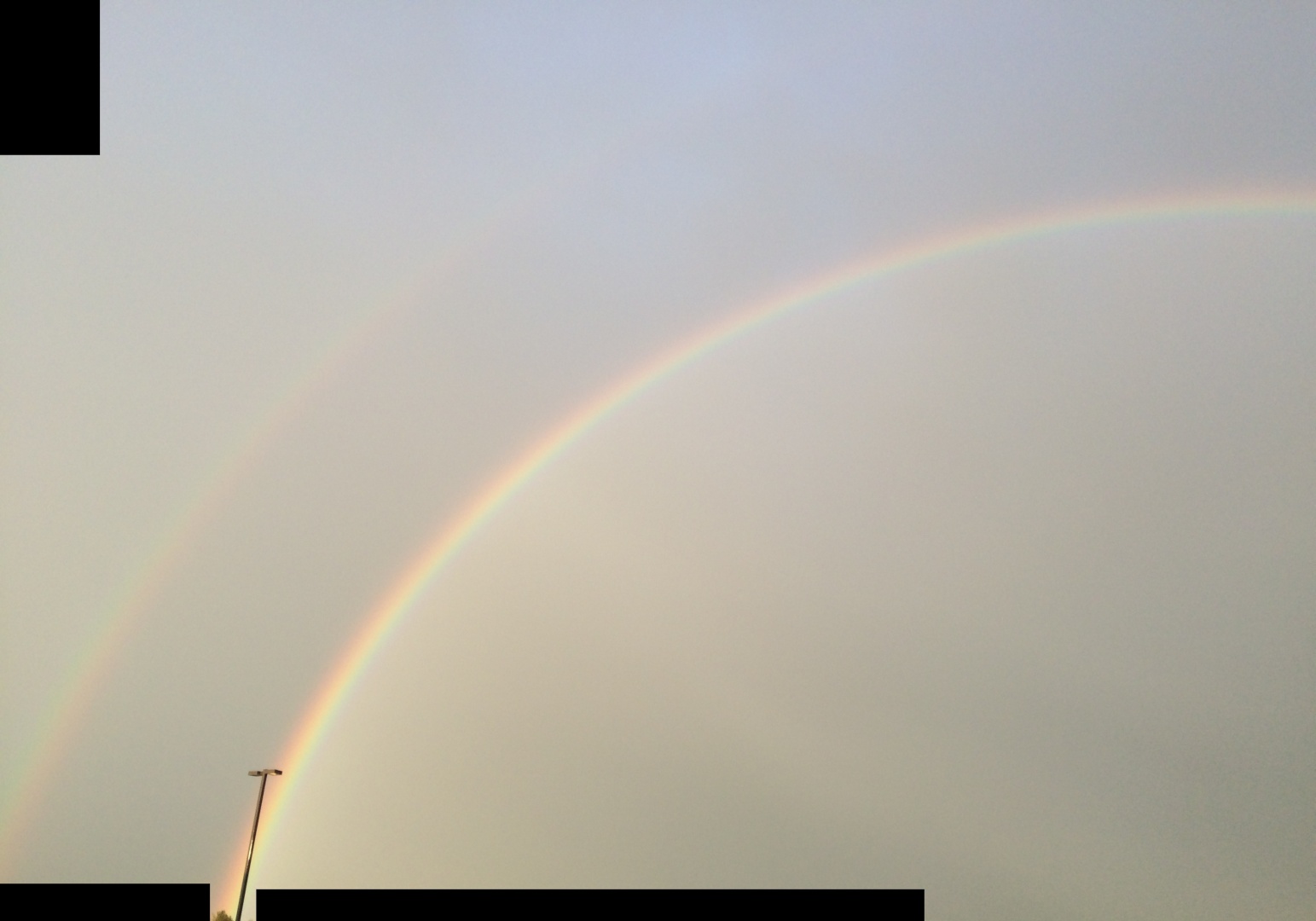 Double rainbow