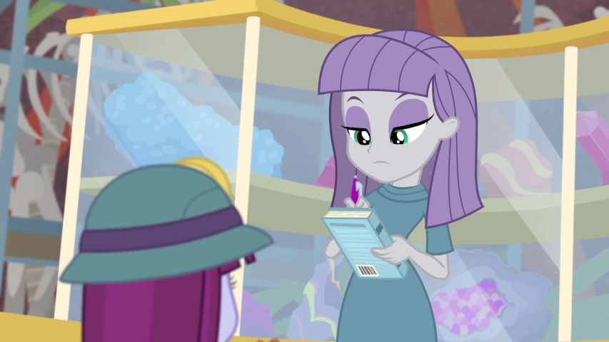 Maud signing book