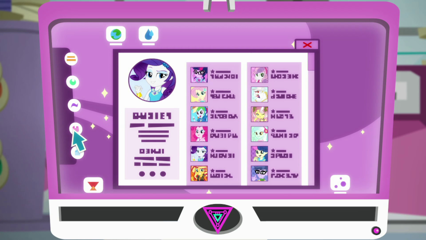 Rarity's computer