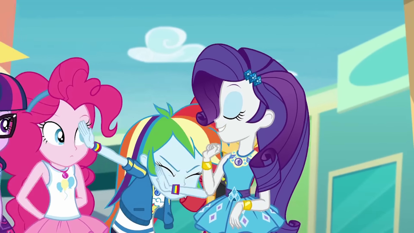 Rainbow Dash dab