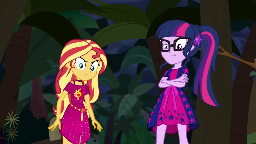 Sunset and Twi are unimpressed