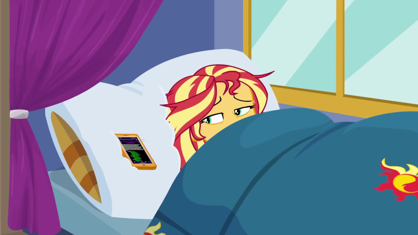 Sunset waking up