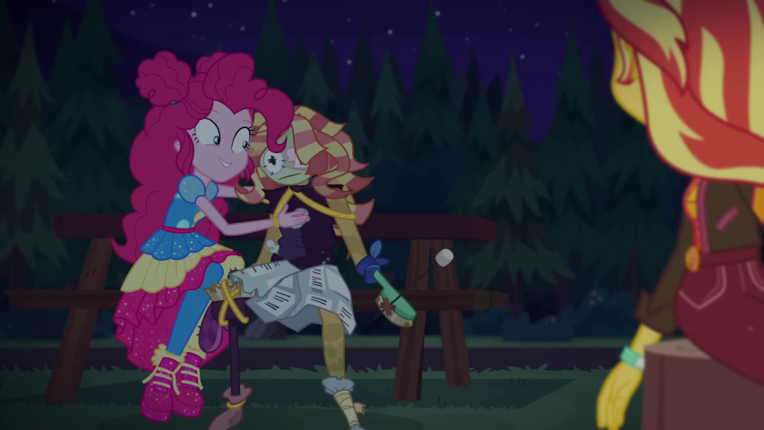 Pinkie with Sunset doll
