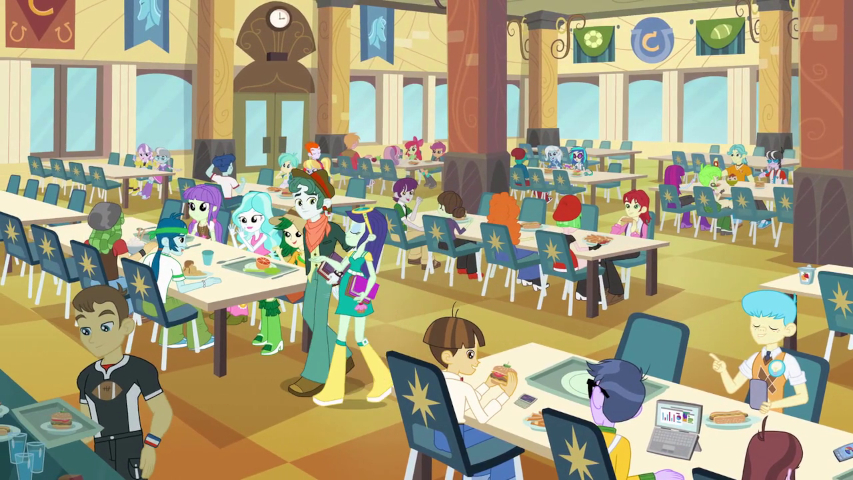 Canterlot High cafeteria