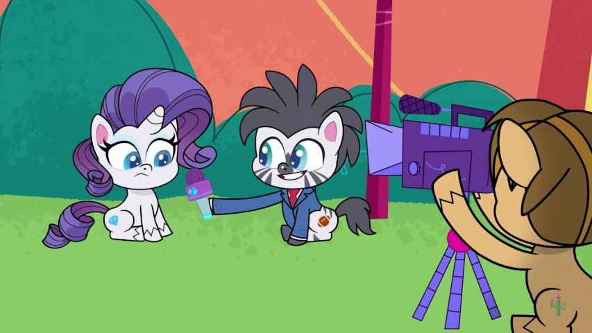 Zebra with cutie mark