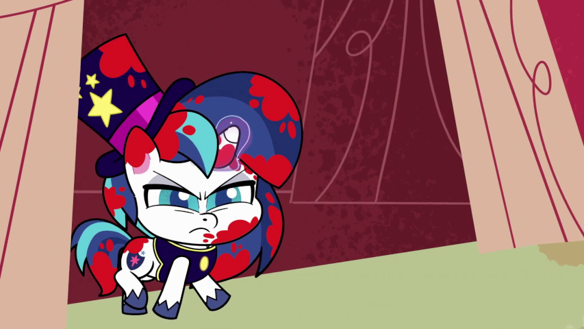 Shining covered in blood
