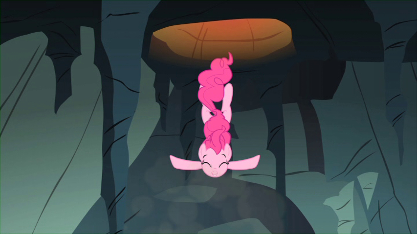 Pinkie ecstatic to be going to Hell.