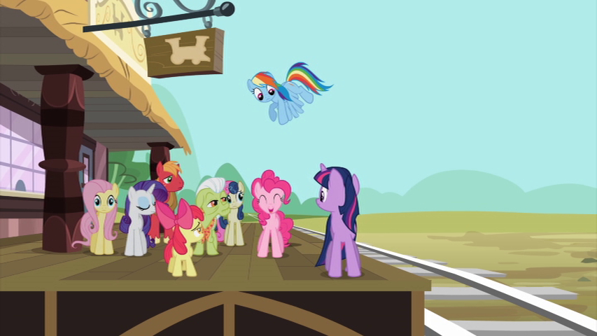 Fluttershy has a flashback.