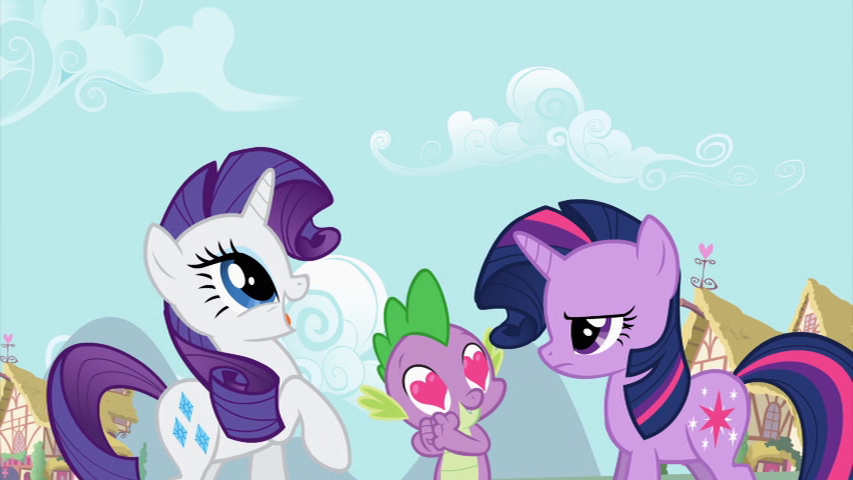 Twilight with Rarity's mane style.