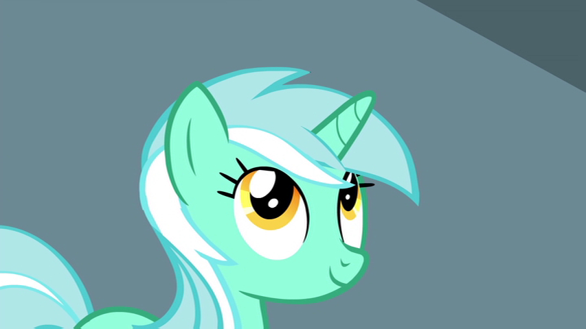 Lyra happy to be magic cucked