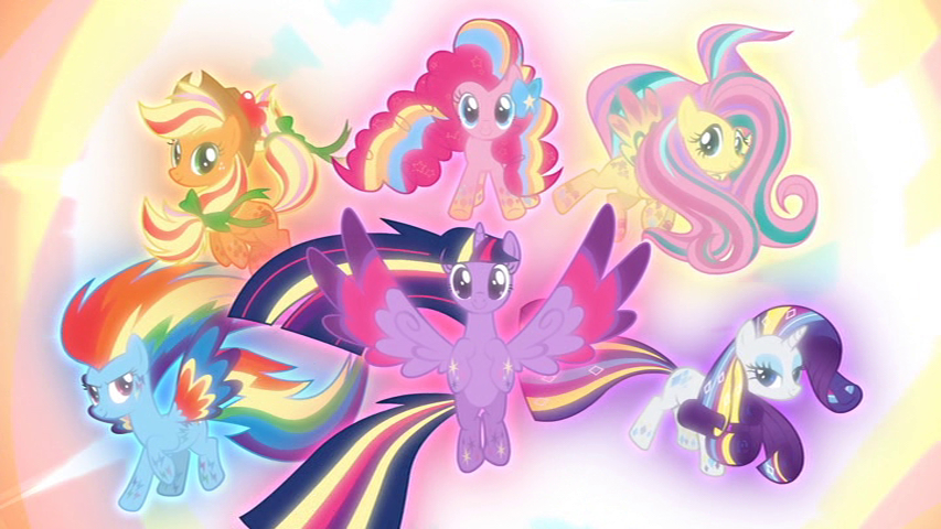 Mane 6 with marketable toy designs