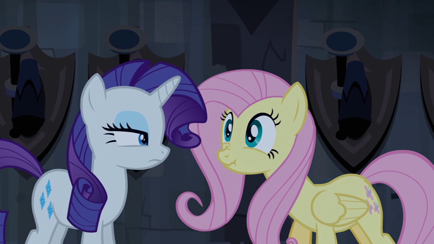 Flutters face