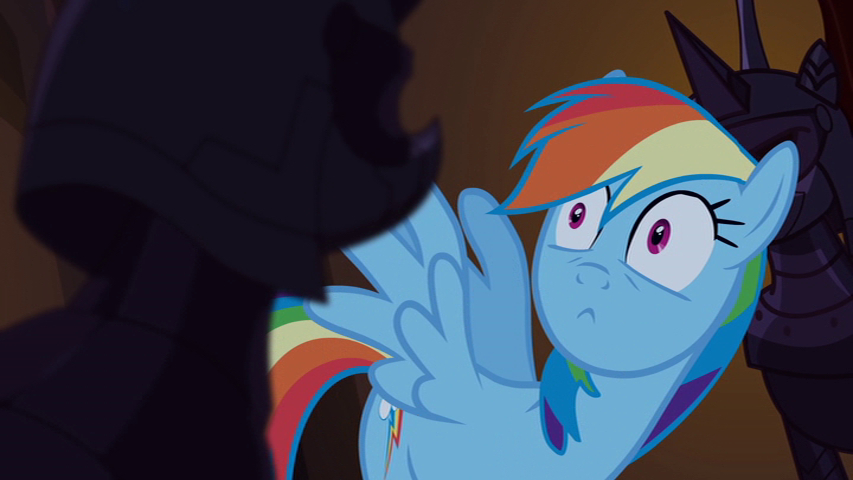 Rainbow Dash face