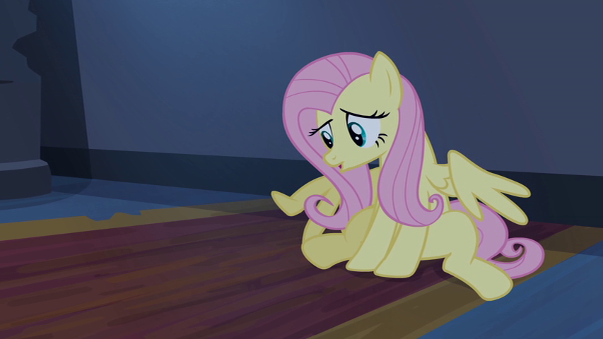 Flutters is hurt.