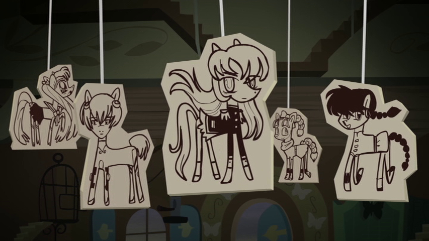 Anime ponies