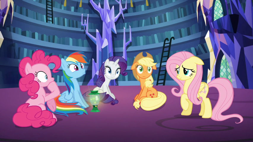 Applejack has a flashback.