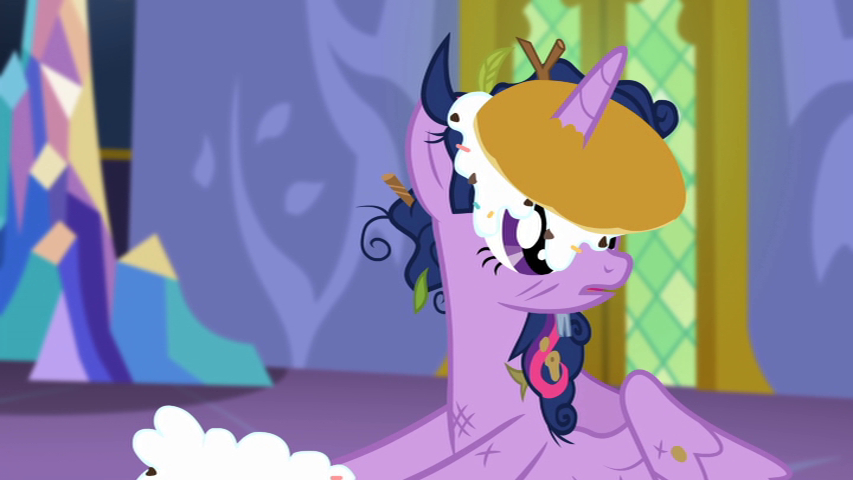 Twilight is a pancake head.