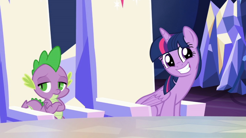 Twilight wants to be picked.