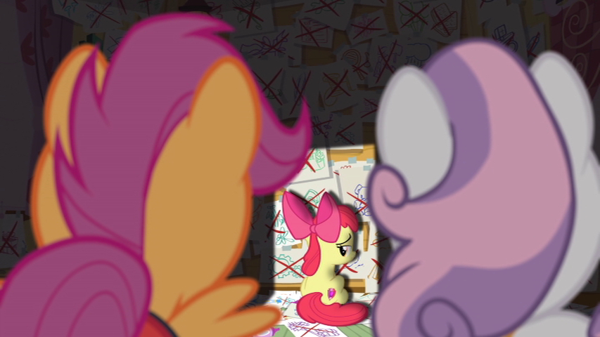 Dejected Apple Bloom