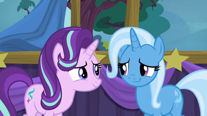 Glimmy and Trixie
