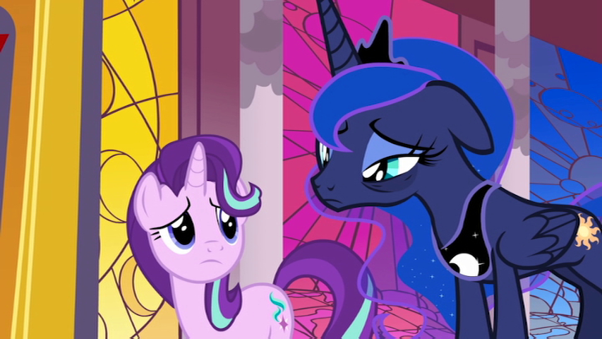 Sad ponies
