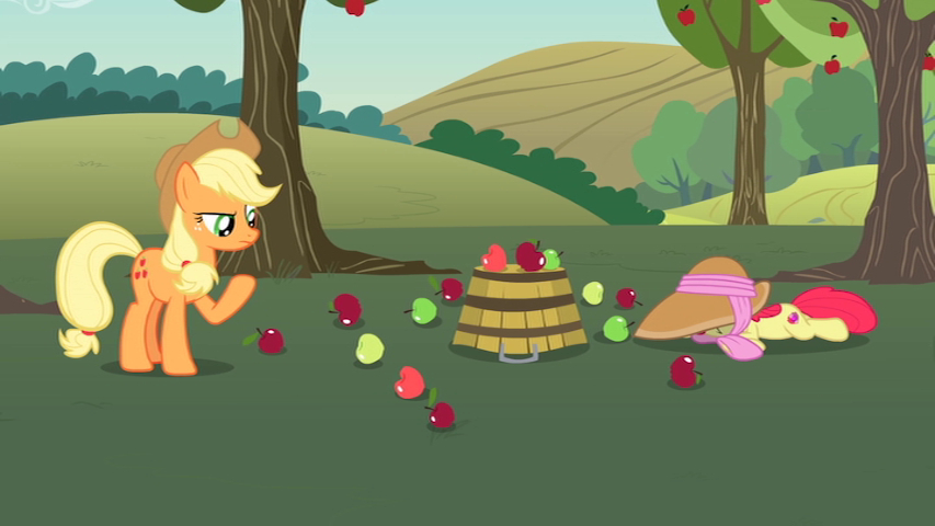 Apple Bloom dies