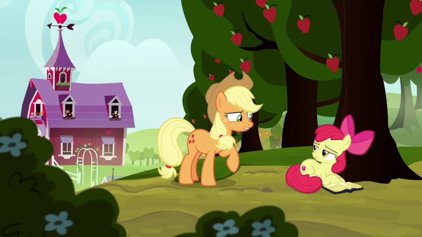 Uncaring Apple Bloom