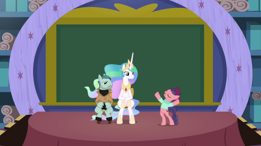 Celestia sitting