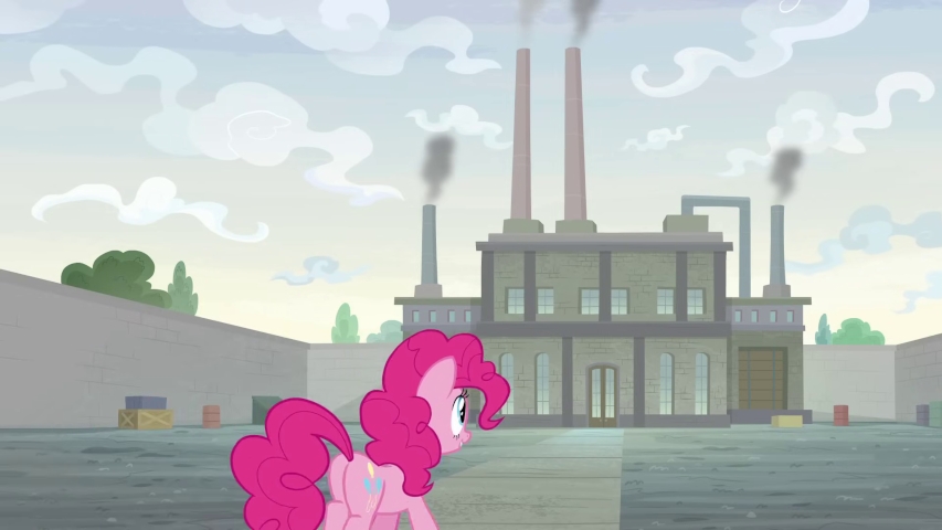 Pinkie at factory