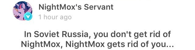 NightMox's Servant