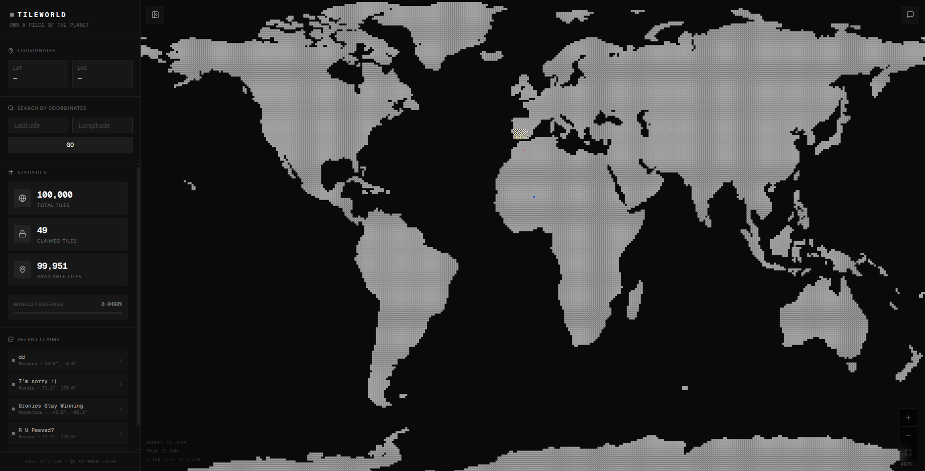 World map