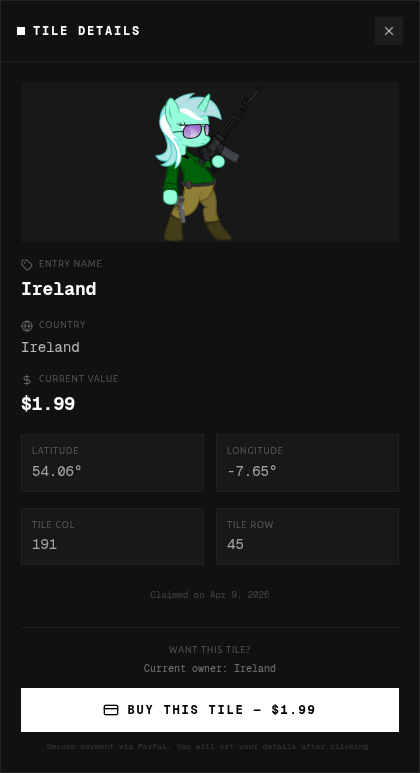IRA Lyra tile