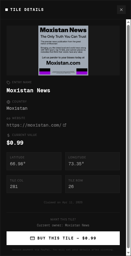 Moxistan News tile