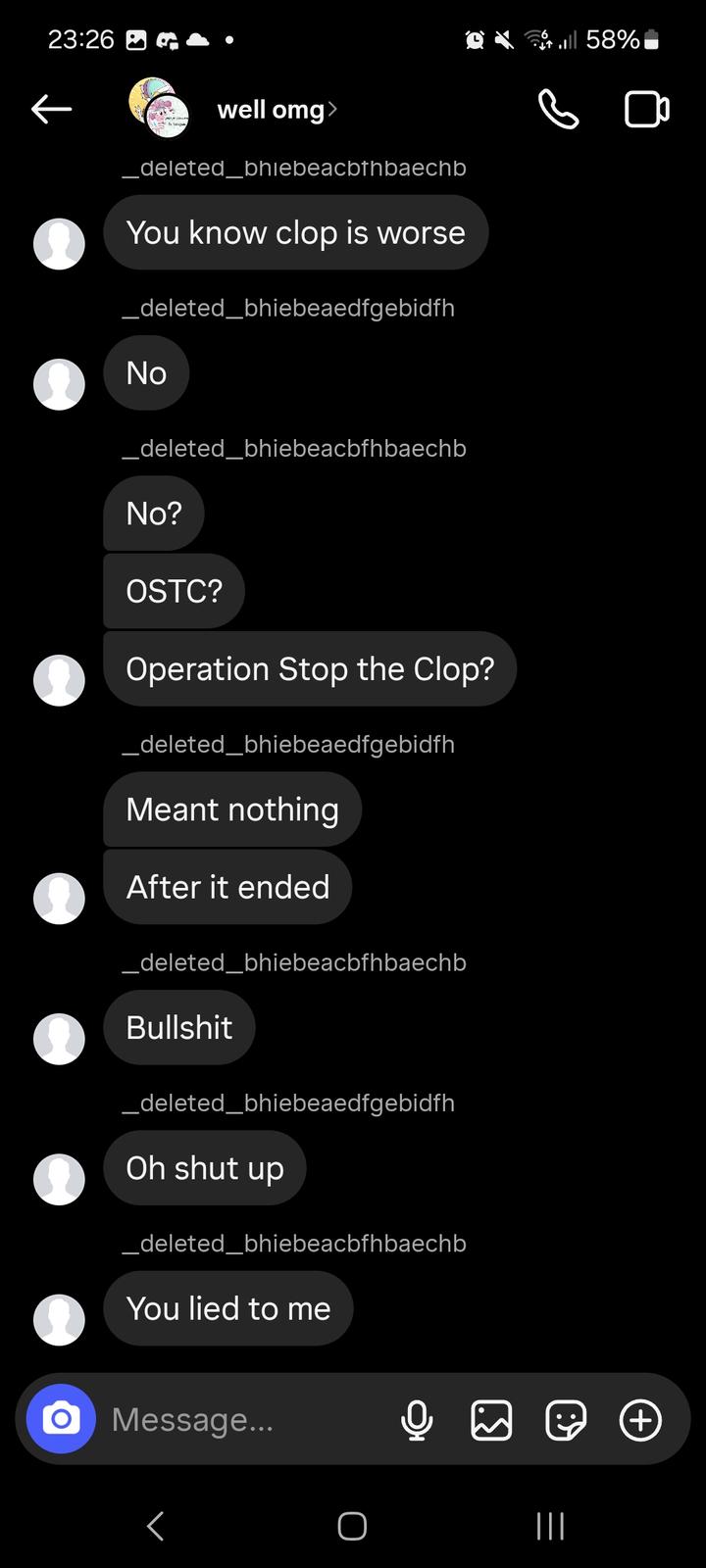 Group chat with Swampy