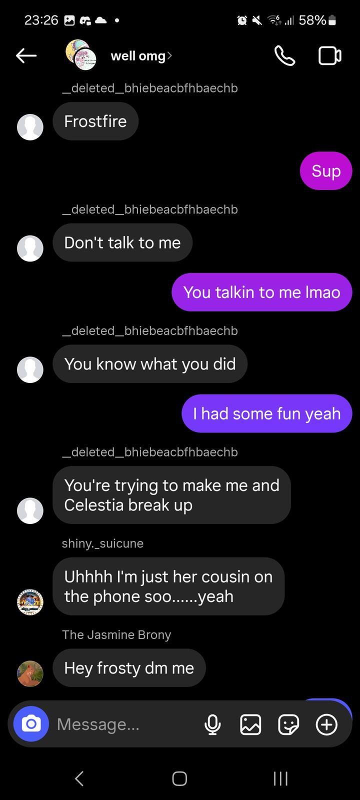Group chat with Swampy